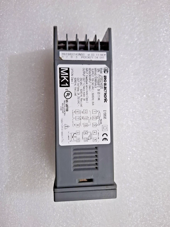 USED WORKING ERO ELECTRONIC LFS8321430/S LFS SERVO SACMI TEMPERATURE CONTROLLER - Image 3 of 4