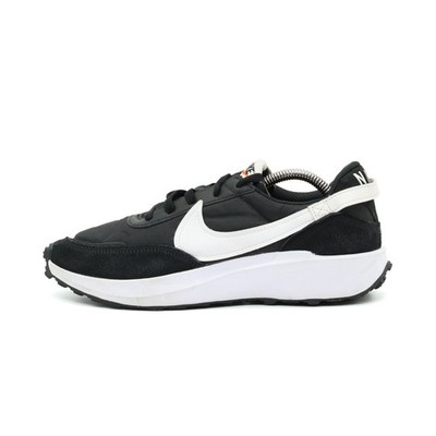 Nike Damen Waffle Debut Schuh Schwarz Weiß Textil Atmungsaktiv Sneaker EU 40