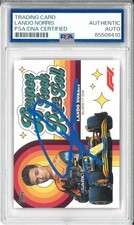 Lando Norris Signed Autograph Slabbed 2022 Topps Chrome F1 Card PSA DNA