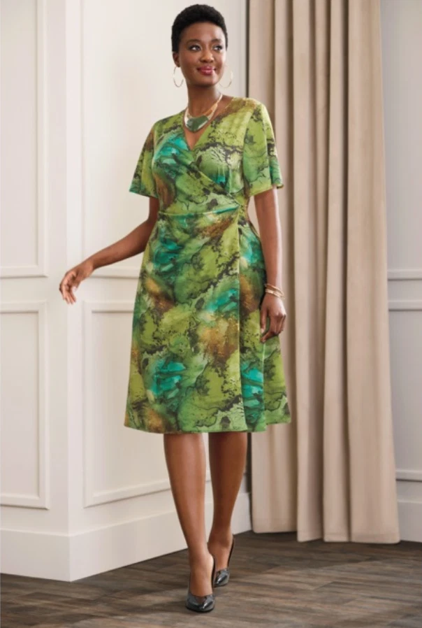 ashro green dress Rent Nobody's Child Green Satin Cowl Neck Trixie Midi Dress