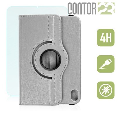 360° Schutzhülle Tasche +matte Folie SILBER 8.3'' Apple iPad Mini 6.Gen (2021)