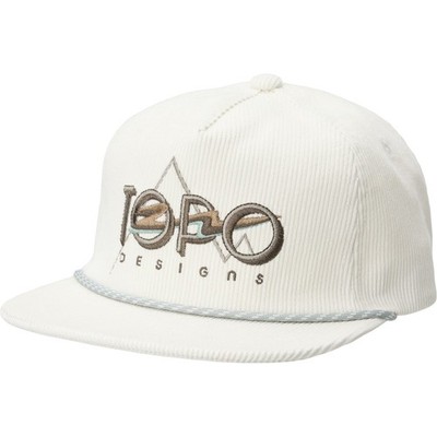 *SALE* Topo Designs  Cordoroy Trucker Hat White Bone
