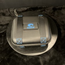 Costa Del Mar KING TIDE Sunglass Padded Carry Hard Case With Cloth, Side Slides