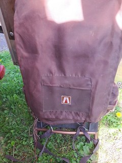 Academy Broadway Jasper No 4734 External Frame Hiking Backpack Nylon Brown