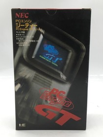 [Mint] PC Engine GT Console w/ Box + AC Adapter TV Tuner HuCARD Lot Tested NEC