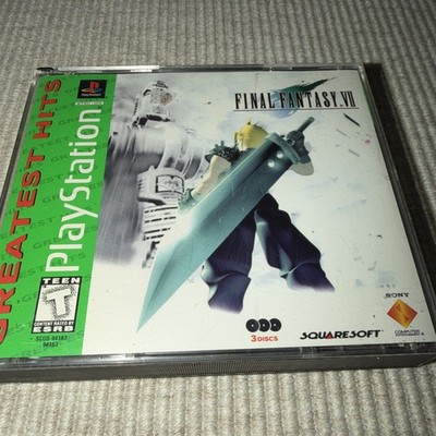 Final Fantasy VII (PlayStation 1, 1997) CIB