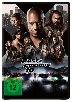 Fast & Furious 10 - Fast X - Vin Diesel # DVD-NEU