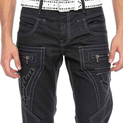 Cipo & Baxx ORION Herren Jeans Denim schwarz CD193 alle Gr. Neu