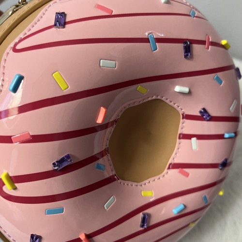 Neu mit Etikett Kate Spade Kaffeepause 3D Donut Umhängetasche - Bild 9 von 9