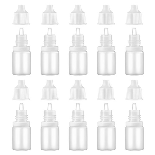 10 Pcs Bottle Squeeze Dropper 10Pcs Small Empty Bottles Liquid