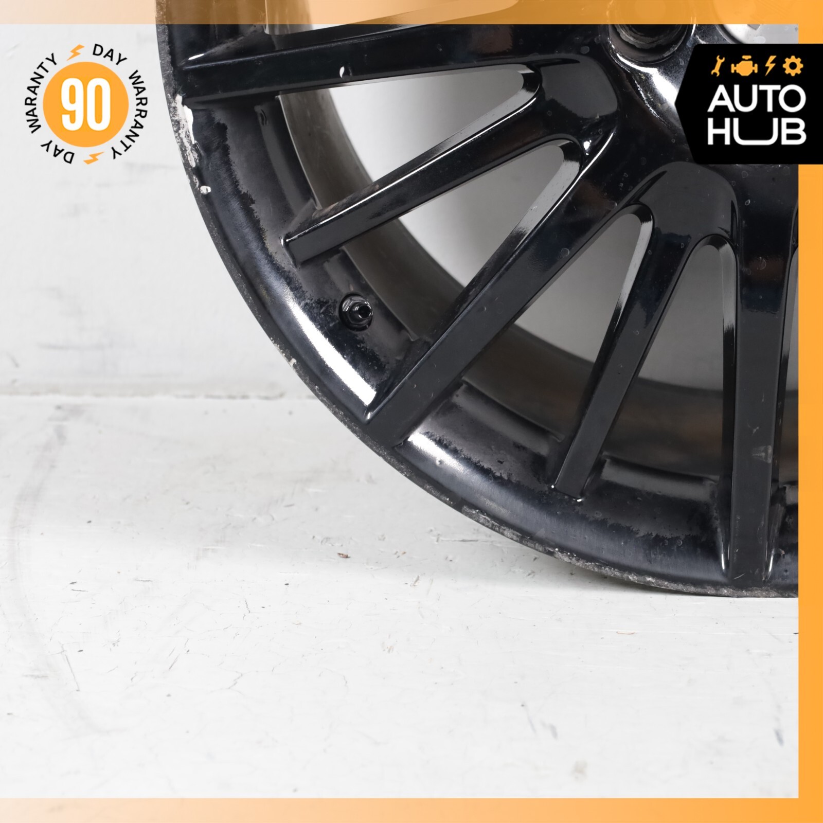 Maserati Quattroporte M139 10.5 x 20 20" Rear Wheel Rim Black 245274 OEM