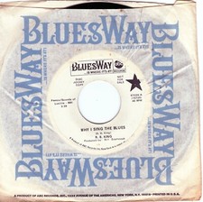 B. B. King - Friends / Why I Sing The Blues 7" 45