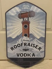 Roofraiser Vodka Bar Sign 23”x13.5” Mancave Den