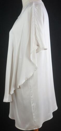 Morrison Cap Sleeve Crossover Silk Blouse & Pants Size 1-2 AUS 8-10 TV111 - Picture 7 of 9