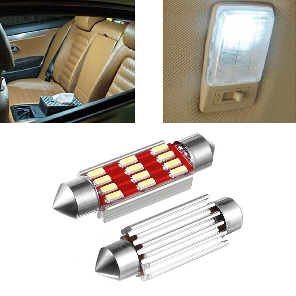 180LM Car Lights Replacement Bulb C10W Super Bright Auto Interior Lamp