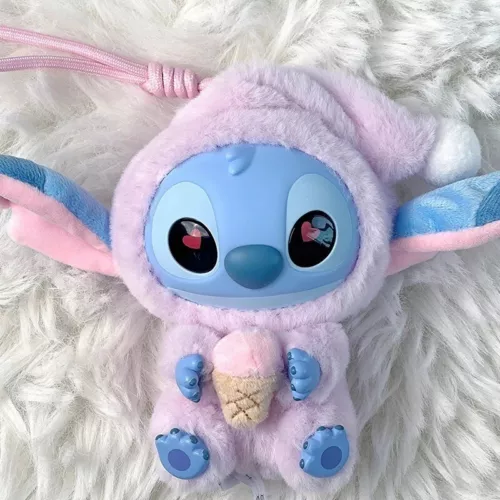 Miniso Stitch Eat Something Before Sleep Series Vinyl Figure Confirmed Blind Box - Picture 8 of 32