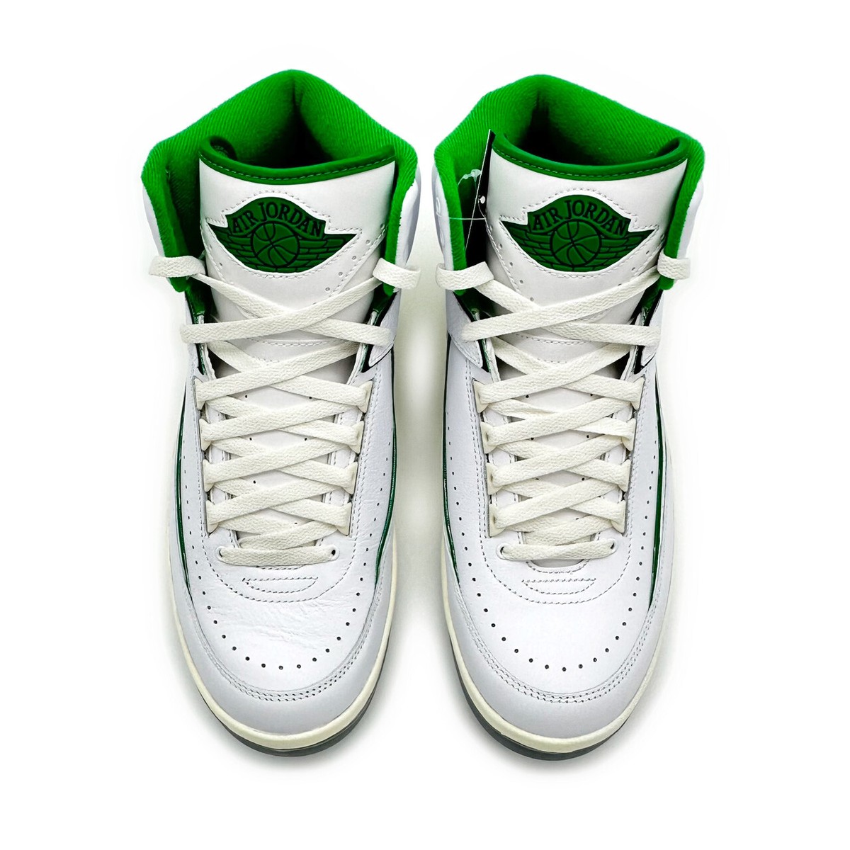 DR8884-103 Nike Air Jordan 2 Retro Lucky Green Sail White