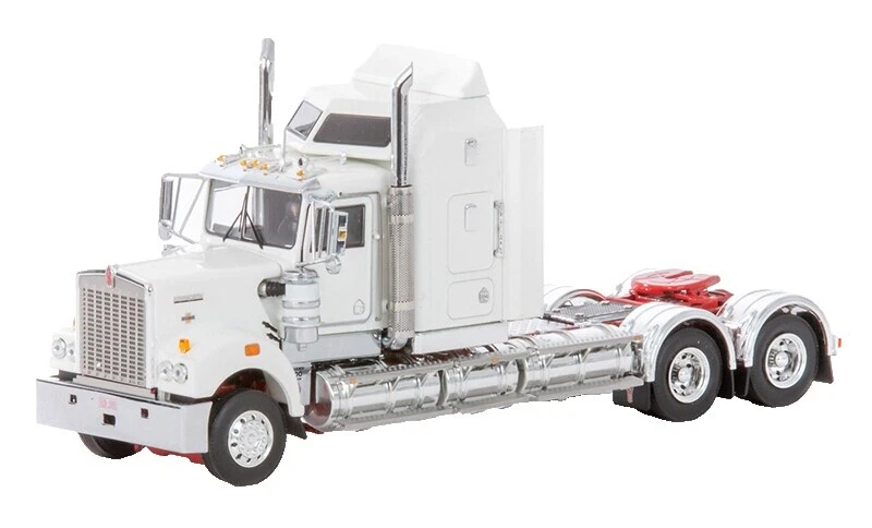 Kenworth Blanco 1:50 Equipo de construcción Diecast contemporáneos de fabricación