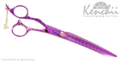 Kenchii Grooming Lefty Pink Poodle Grooming Shears Choose Shear