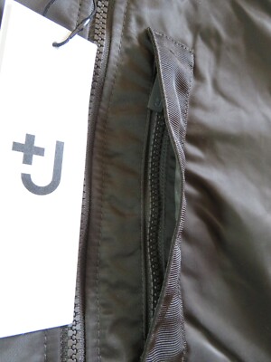Jil Sander +J Uniqlo Men Hybrid Down Oversized MA-1 Blouson Jacket