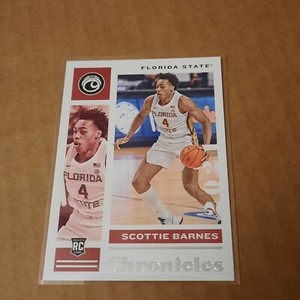 2021 Chronicles Basketball Draft Picks Scottie Barnes RC #7 Toronto Raptors