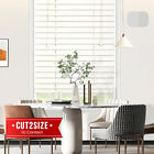 <!--F#f_0-->50mm White/Stone Venetian Blinds Privacy PVC Home Window Shade 137cm/225cm Drop<!--F/-->