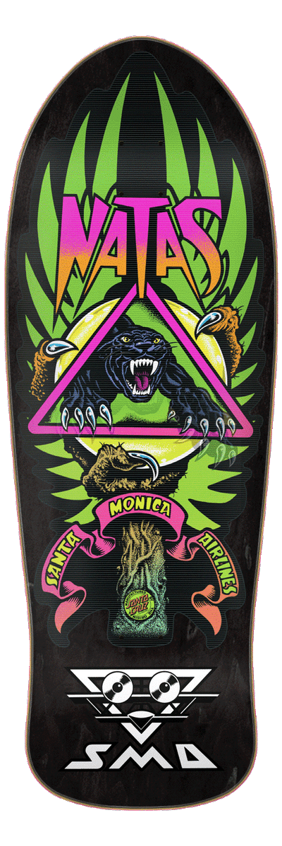 Santa Monica Airlines Natas Kaupas PANTHER LENTICULAR Skateboard