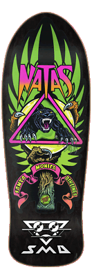 santa cruz NATAS monica airlines パンサー Santa Monica Airlines Natas Kaupas PANTHER LENTICULAR Skateboard