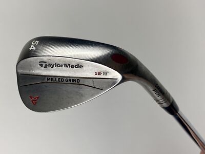 Tour Issued TaylorMade Milled Grind SB-11 Carbon Steel Wedge 54 