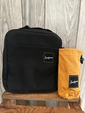 Journeyman Durable Insulated Lunch Bag  Bottle Pouch 2-Pc Duo Work School NEW