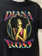 Diana Ross Jazz Pop Music Shirt Classic Black Unisex S-5XL 1H0224