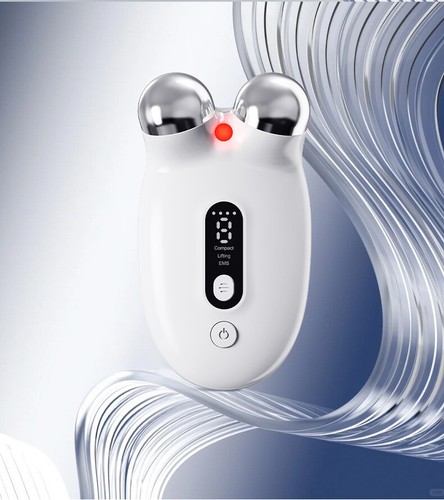 Massaggiatore Viso Elettrico, Cura Domiciliare Micro Corrente Dispositivo di Bellezza MMMC - Foto 2 di 12