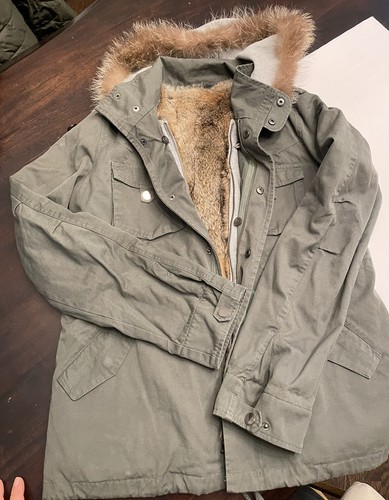 La Rok Luxe Military Jacket Green, Grey 