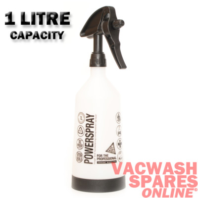 1L TRIGGER SPRÜHFLASCHE DUAL ACTION AGGRESSIV-CHEMIKALIEN-WASCHMITTEL-REINIGER 