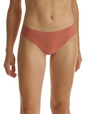CLEARANCE - Commando Butter Mid-Rise Thong in Cederwood - S, M, L, XL
