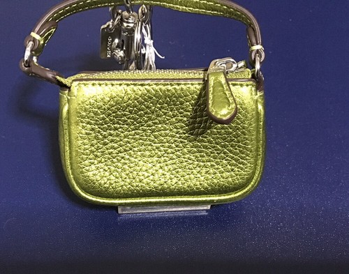 Bolso Coach Mini Nolita Charm Citron metálico - Imagen 5 de 5