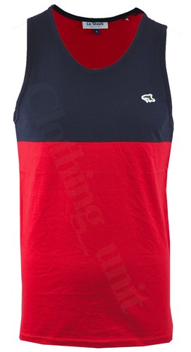 Mens Vest Summer Casual Holiday Gym Muscle Top Le Shark Cotton S-XXL - Picture 8 of 10