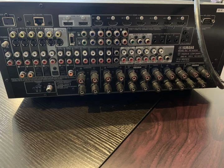 Yamaha Rx A2010 Home Theater Receiver 9.2 Channel Av Receiver 4K Ultra Hd Video - Image 3 of 3