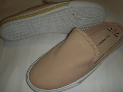 k様オーダー Isaac Mizrahi Live Slide Leather Clog Sneakers Mules Womens 8.5 M