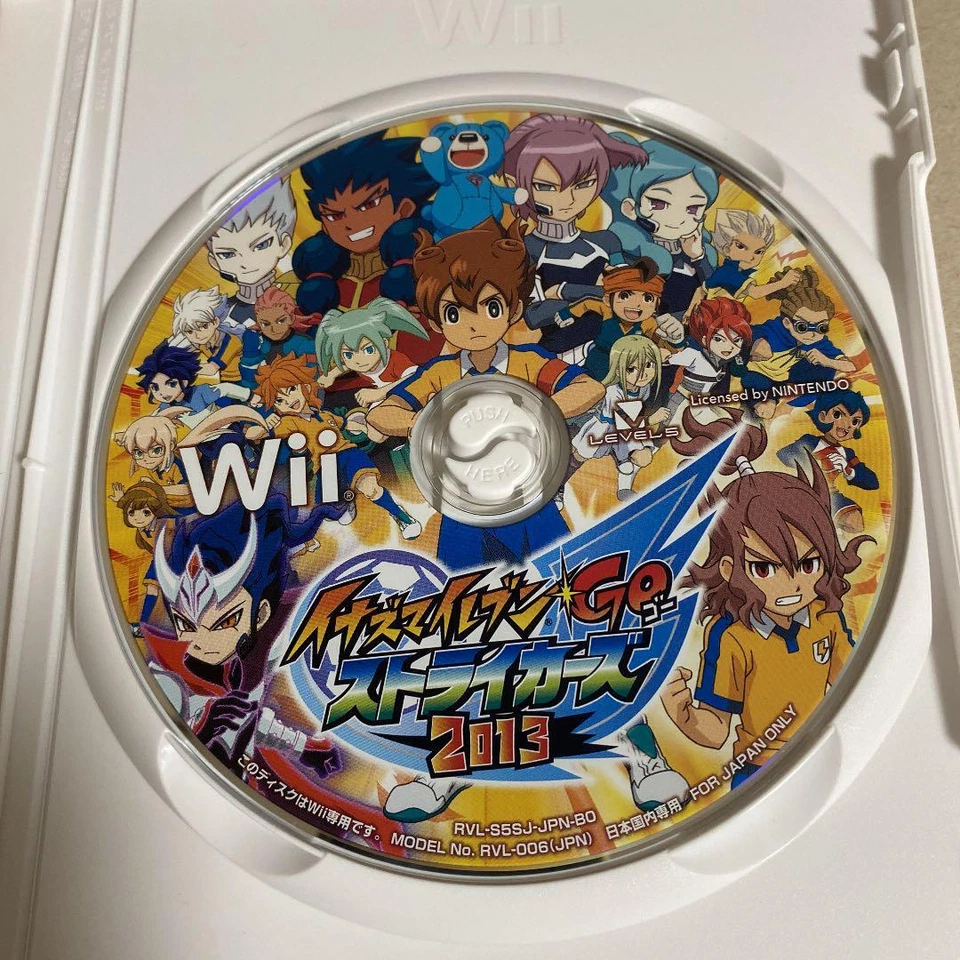 Inazuma Eleven Go Strikers 2013 Nintendo Wii Japanese Version Anime From Japan - Image 4 of 4