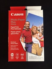 Canon Photo Paper Plus Glossy 120-sheets 4x6 New Old Stock 2004