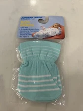 Nursery Needs Vintage Baby Mittens 1991 Striped