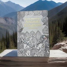 Millie Marotta’s Animal Kingdom 30 Postcards Adult Relaxing Coloring Book New