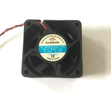DC Fan 24V Electric Cooling Fan Computer Case Fan Dual Ball Bearing 60mmx25mm