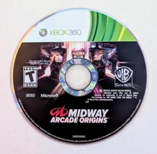 DISC ONLY- MIDWAY ARCADE ORIGINS MICROSOFT XBOX 360 GAME