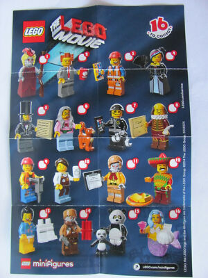 LEGO  SALE 71004 Minifiguren   The LEGO Movie  Serie zum wählen in OVP