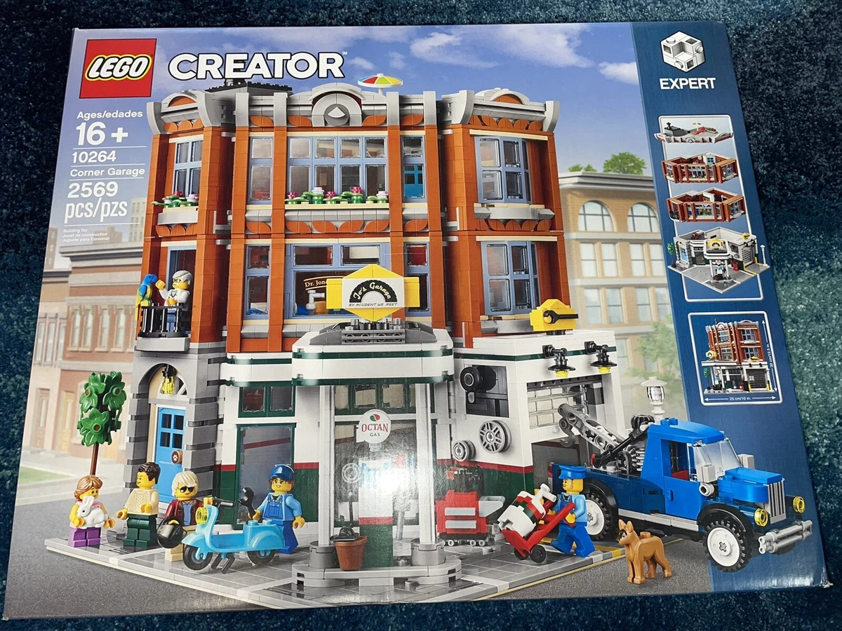 LEGO Creator Expert Corner Garage 10264 Building Kit 2569 Pcs Gift Set