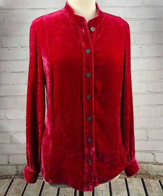 velvet tunic shirt