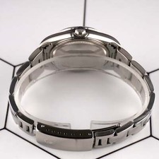 Rolex 34mm Oyster Perpetual Stainless Steel Baby Blue Dial Watch 14010 9