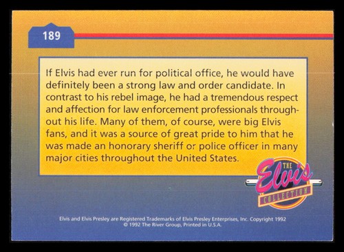 1992 River Group Elvis Presley Trading Cards Series 1 2 3 #3-#641 U Pick Choose - Picture 114 of 404